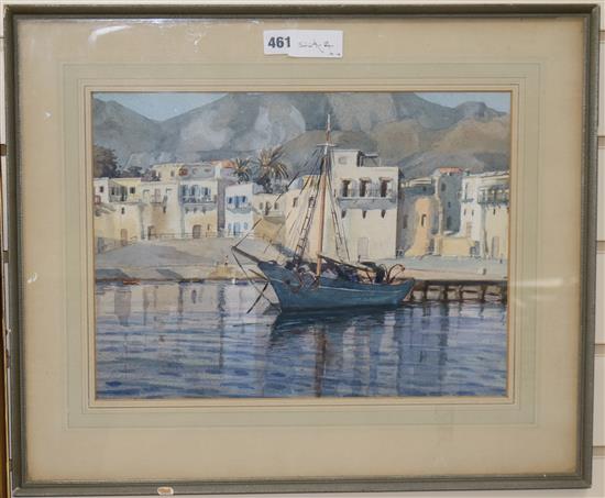 Marianne Lucy Le Poer Trench (1888-1940) watercolour, 29 x 39cm.